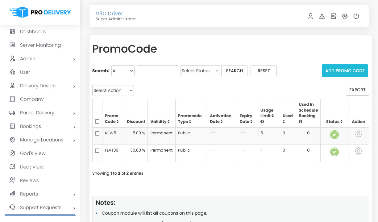 Promocode