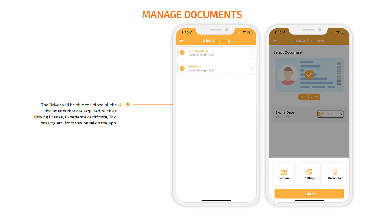 manage documents