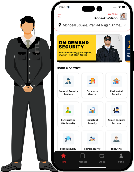 On Demand Security Guard app
