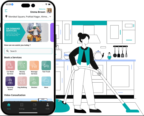 ServiceMarket Clone App