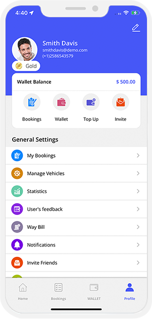 Manage Vehicles