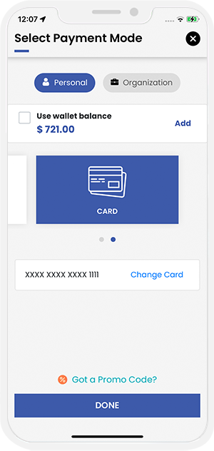 User bank details
