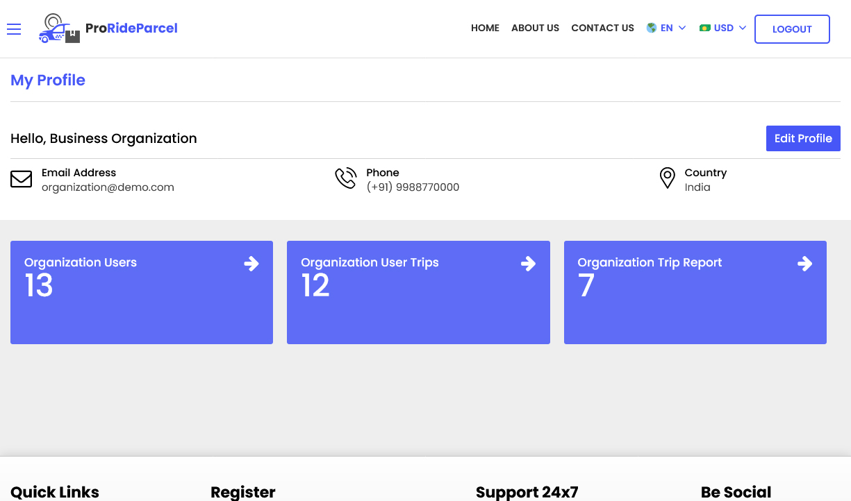 Organization Profile
