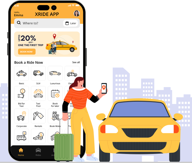 taxi hire app