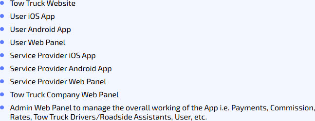Roadside Assistance app development