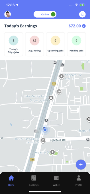 Driver app