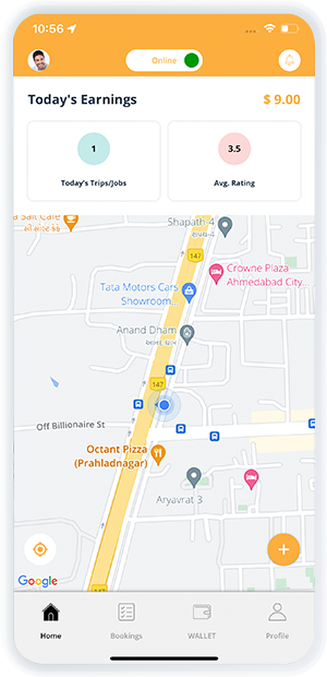 Driver iOS App
