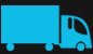 delivery by shipment container truck