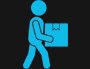 delivery by pedestrian person