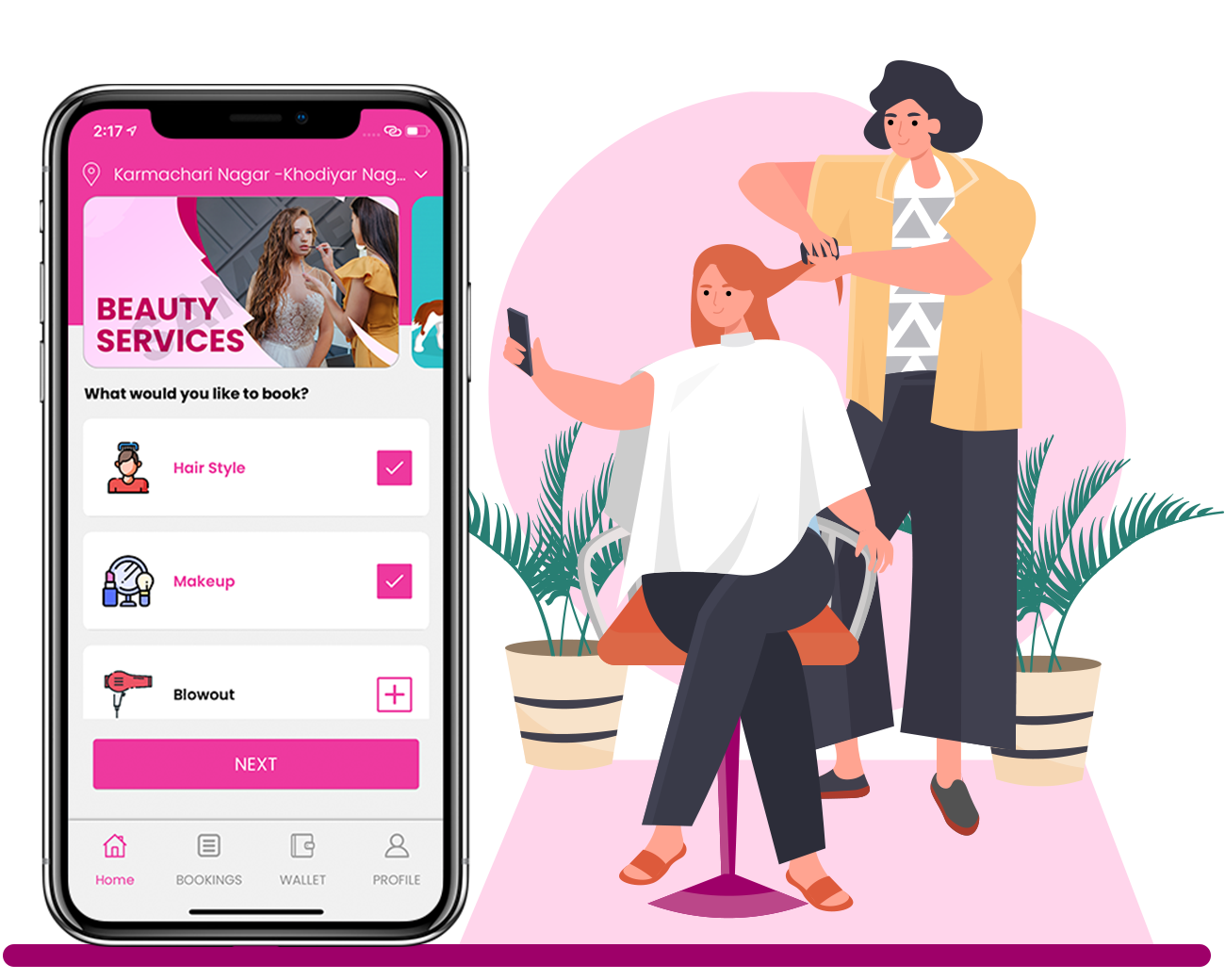 beauty on demand app