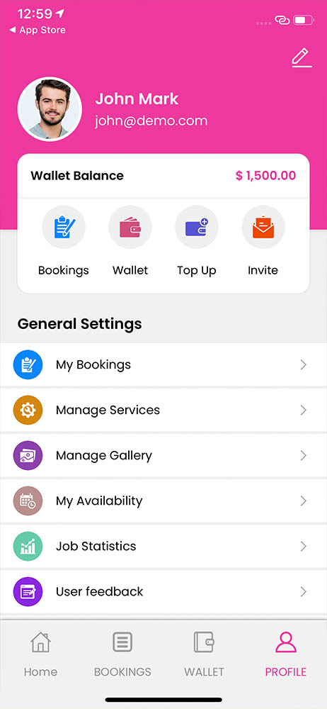 delivery driver app