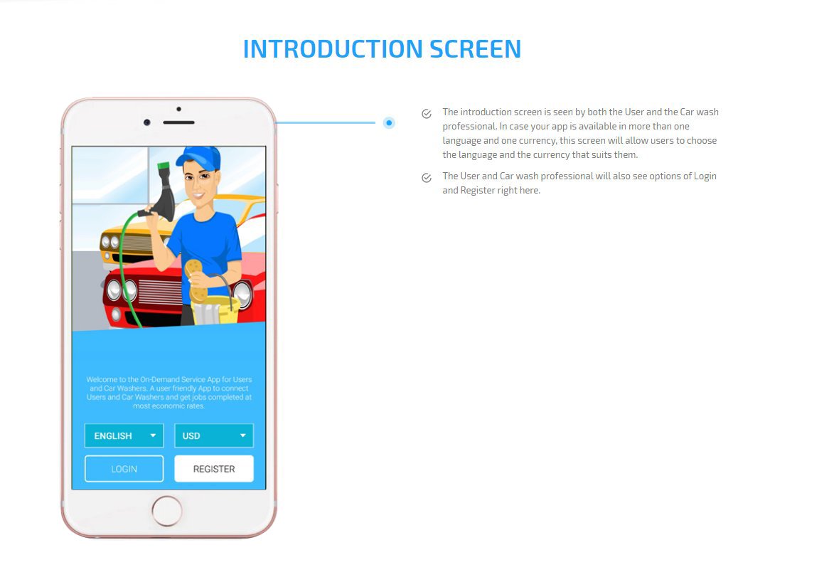On Demand Car Wash App, Mobile Car Detailing App eSiteWorld