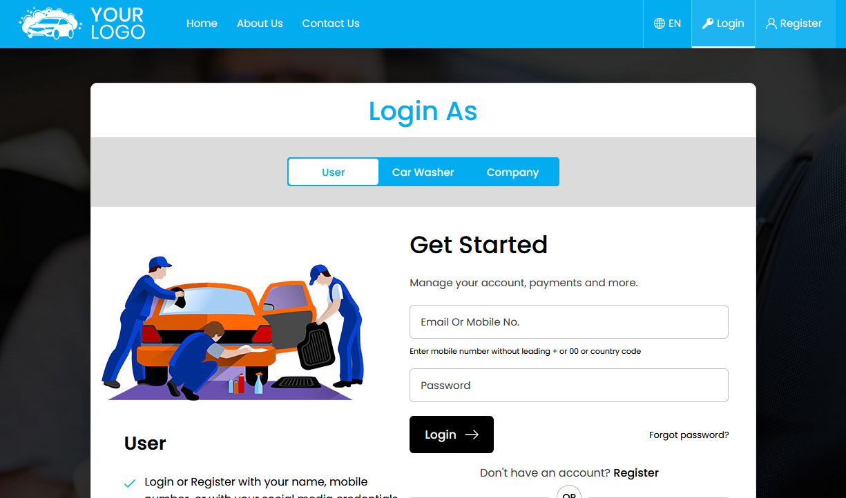 Login