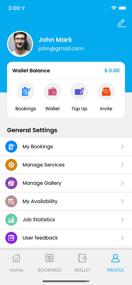 car washer app