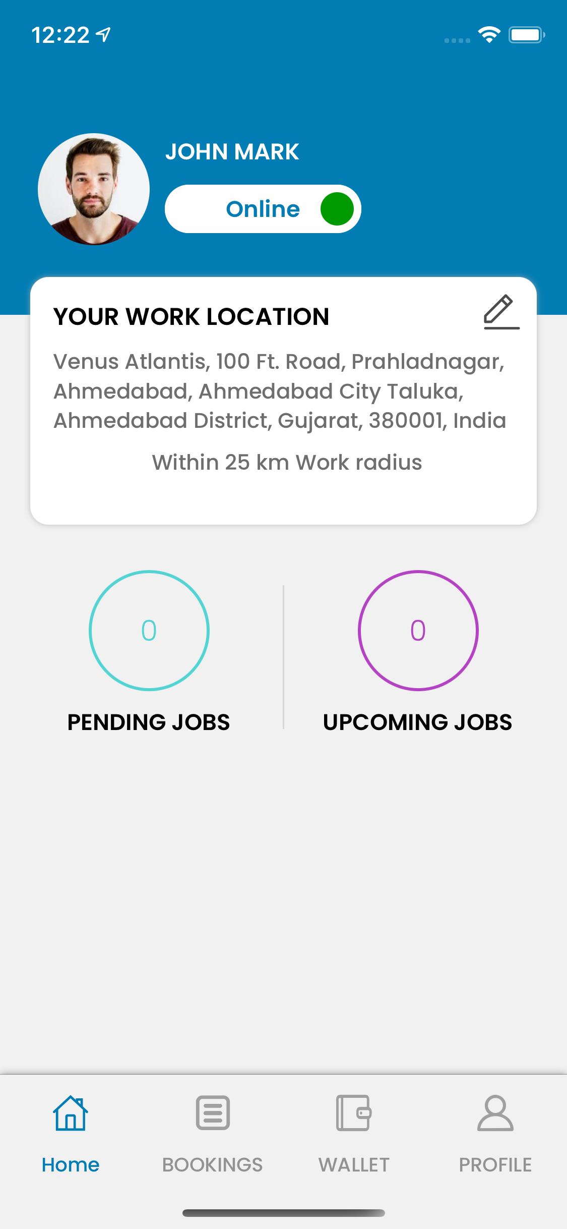 user app