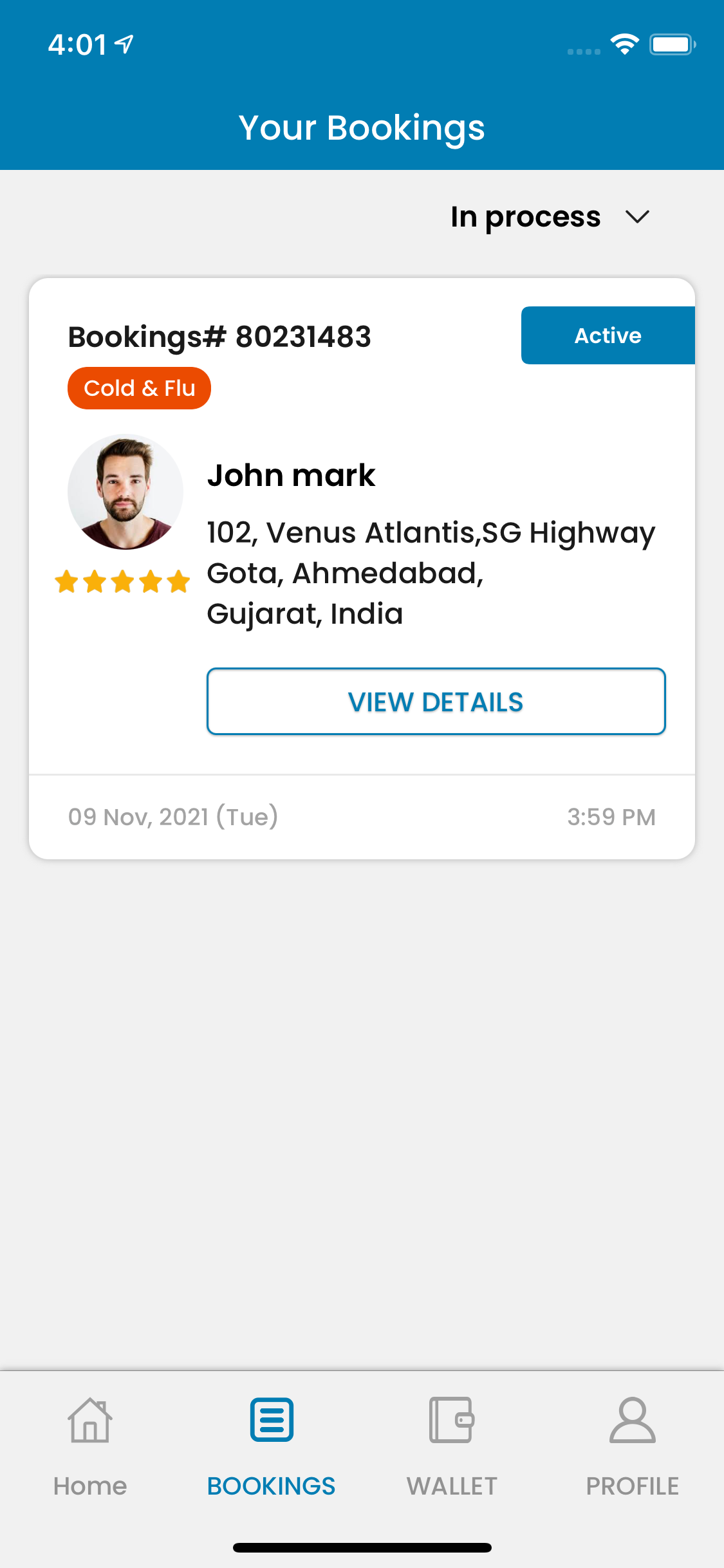 user app