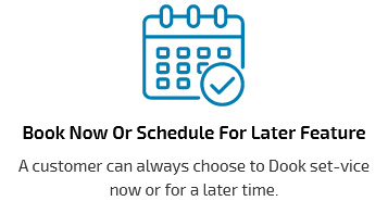 Book Now Or Schedule For Later Feature