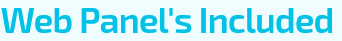 Web Panel's Included