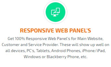 responsive web panel's 