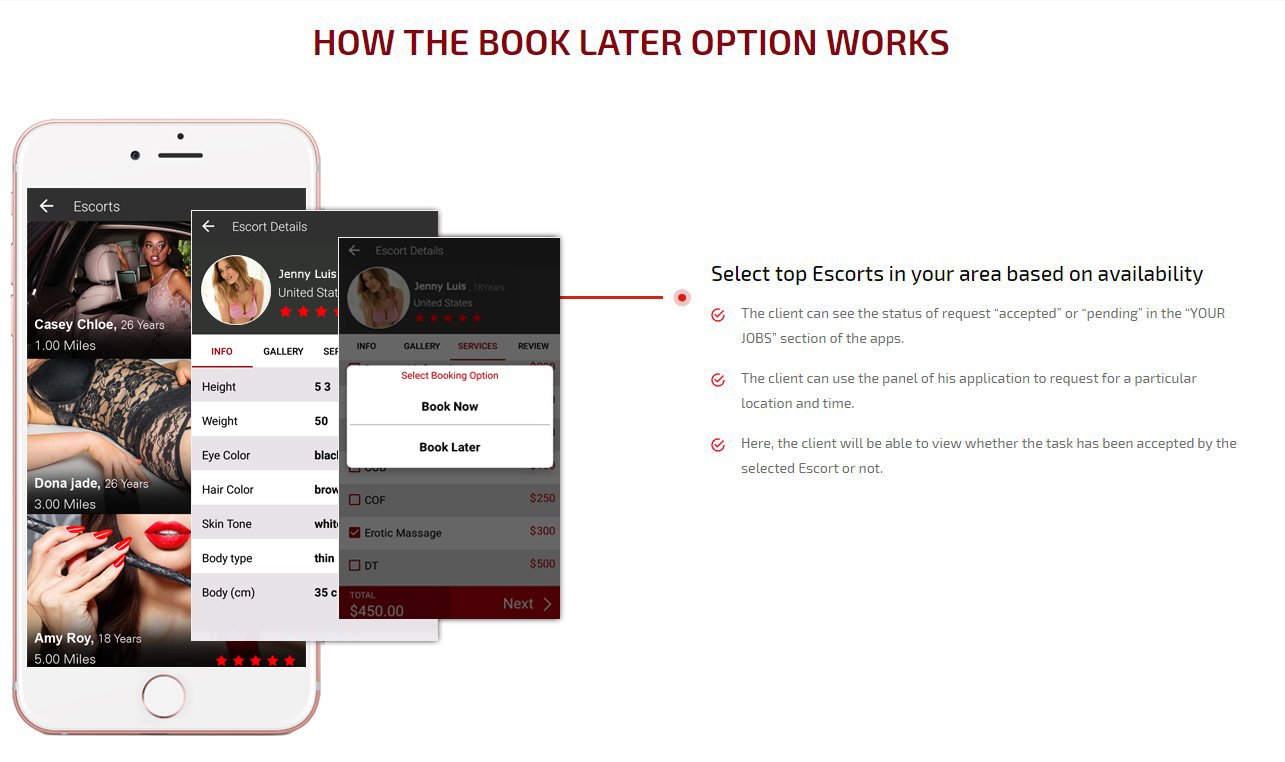 book later option works