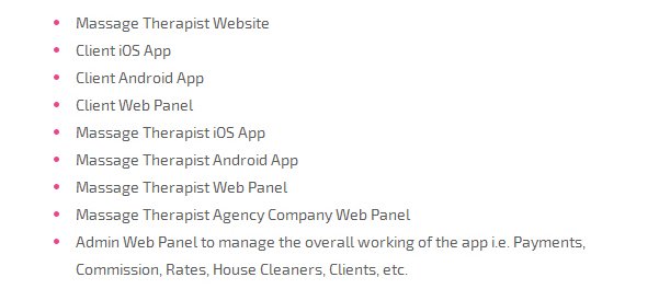 Massage delivery App Script