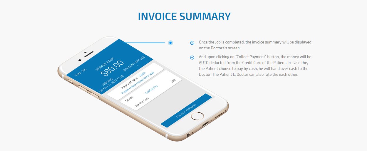 invoice summary screen