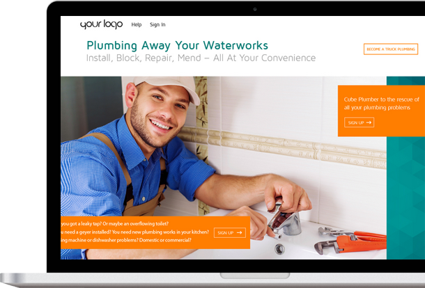 On demand plumbing apps package