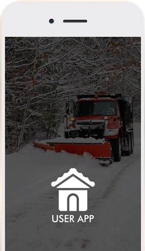 on demand snow removal app