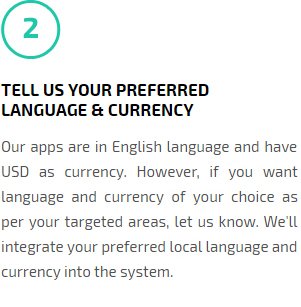 Tell Us Your preferred Language & Currency