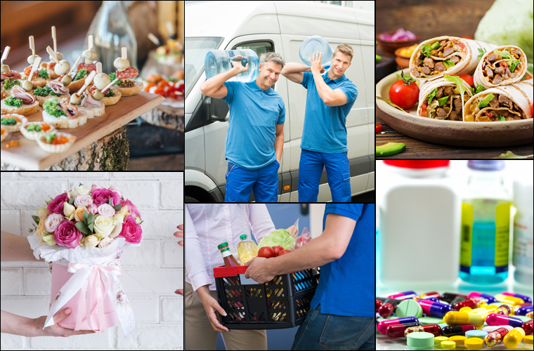 Delivery service solution app
