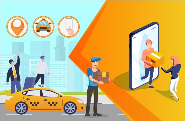 Ride With Delivery App