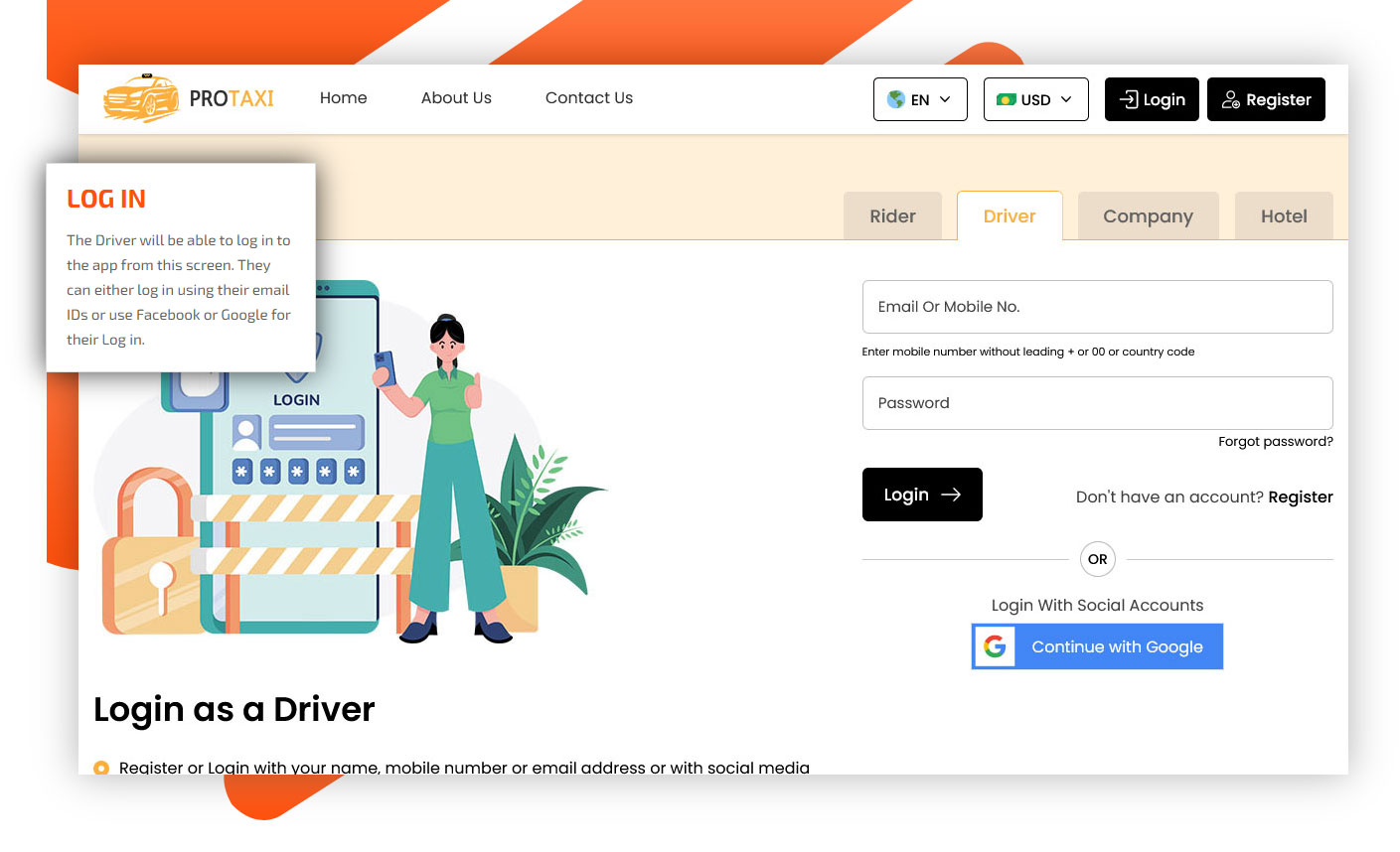 driver register