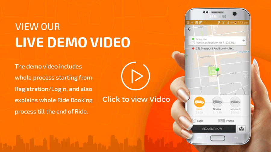 Uber App Clone Video