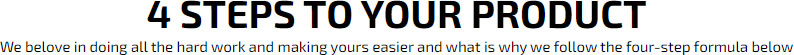 4 step your products