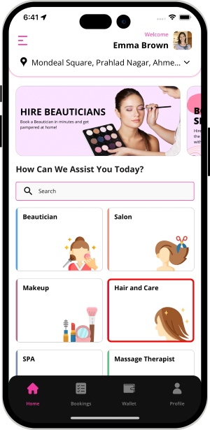 choose sub categories
