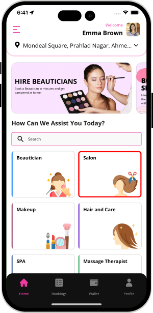 choose sub categories