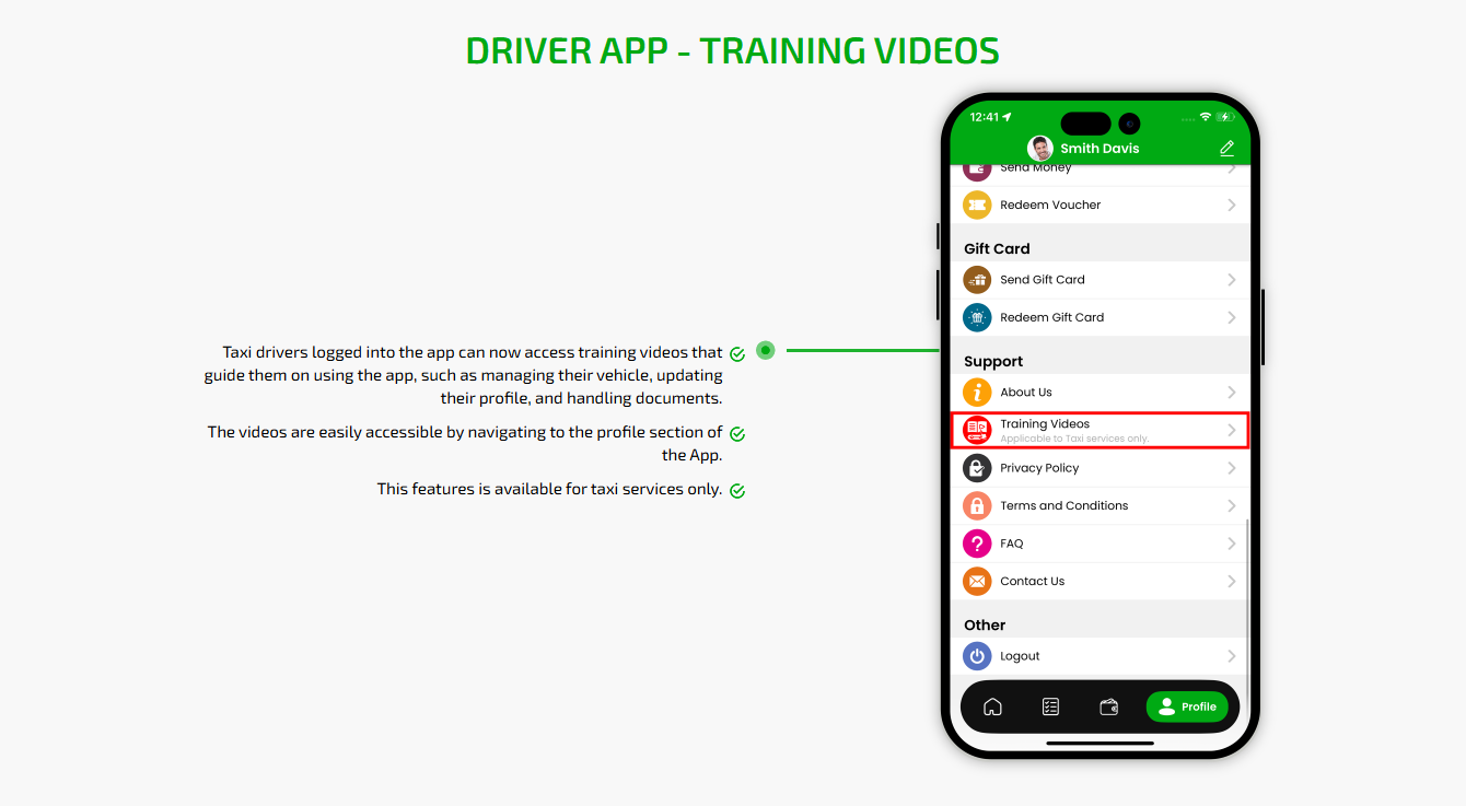 training videos