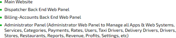 Website & Administrator Panel