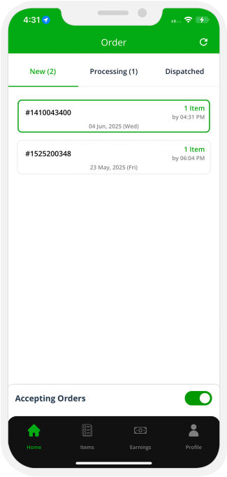 restaurant or store app