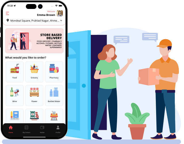 How Store Delivery App Work