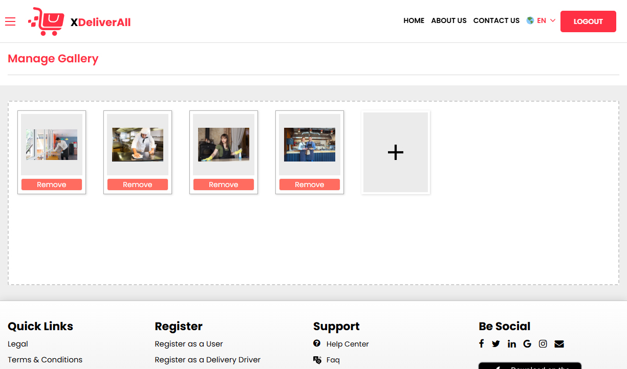 Manage Gallery