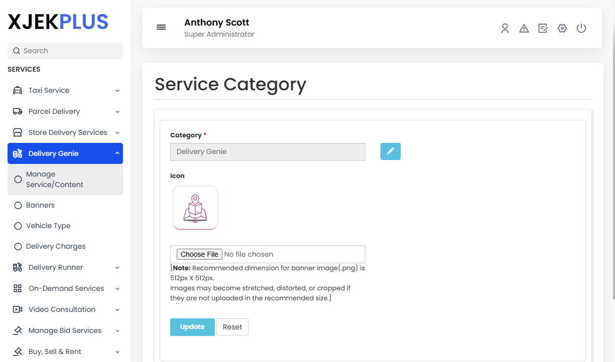 Service Category