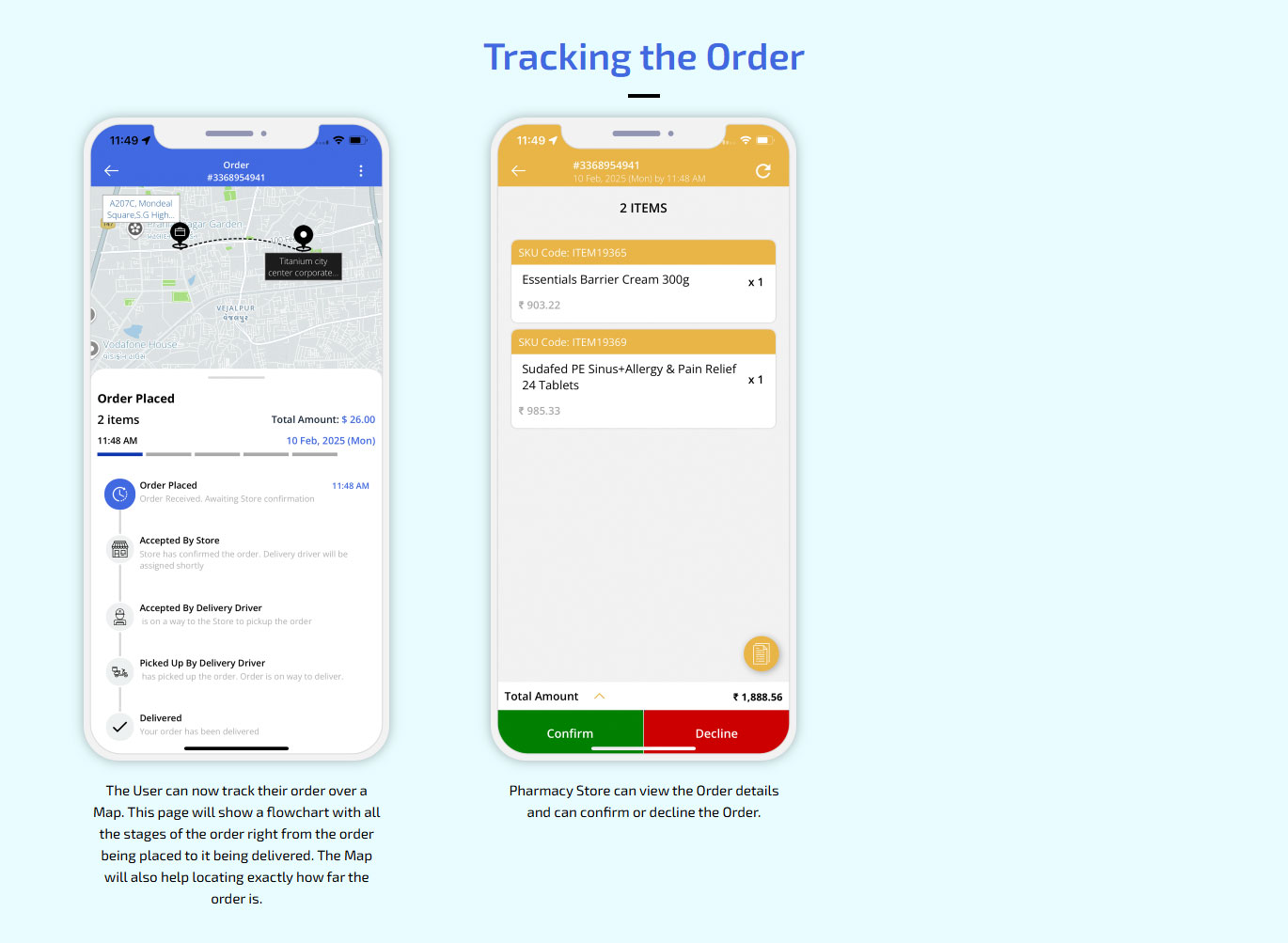 Tracking the Order