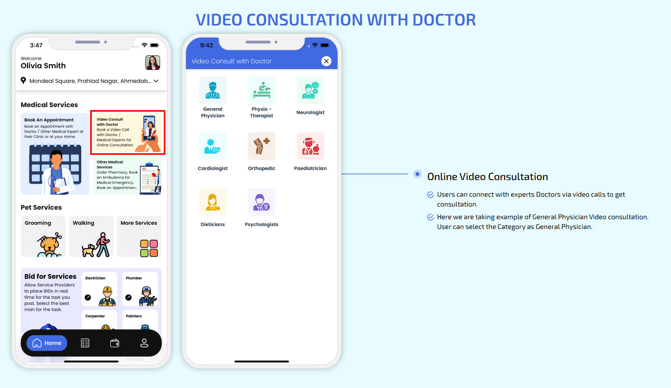 Video Consultation with Doctor