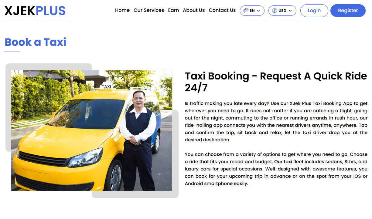 Taxi Booking