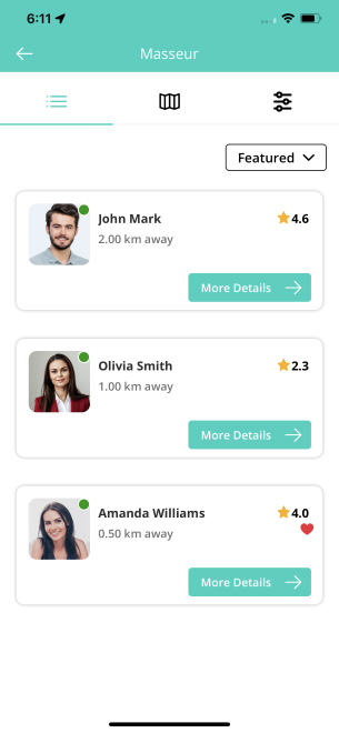 user profile setting