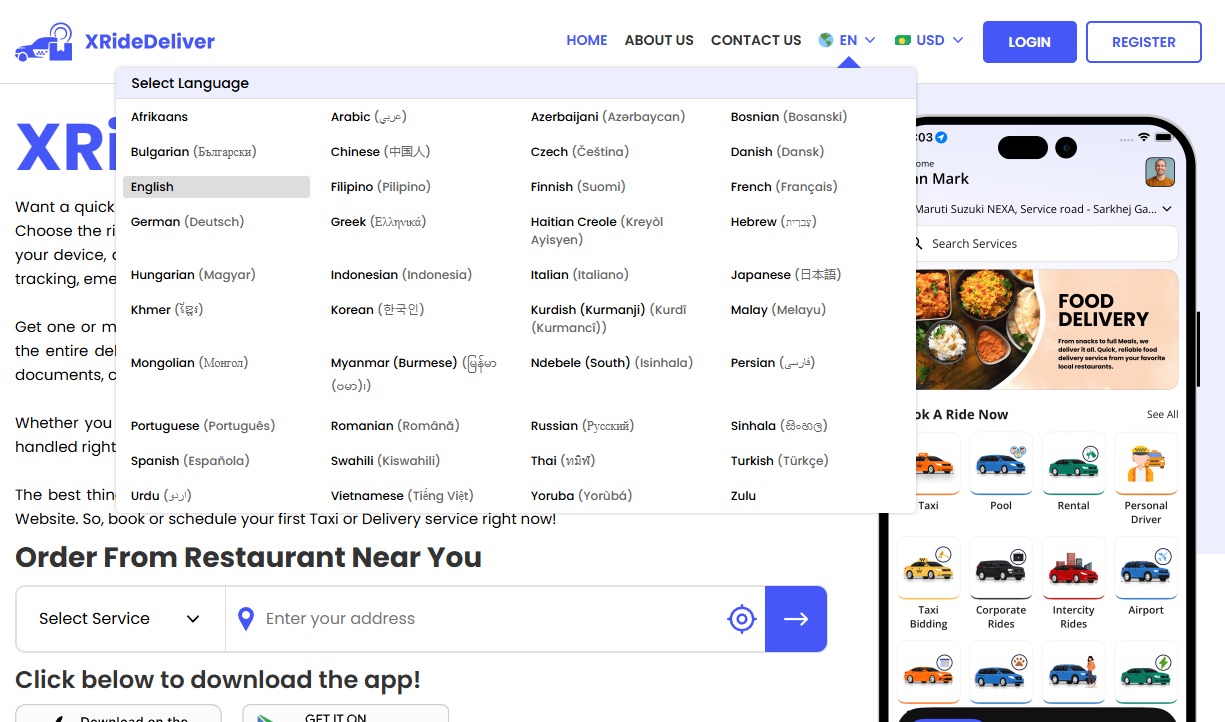 Choose Your Language