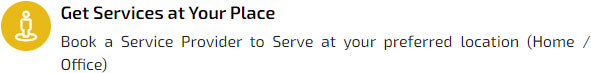 get services at your place