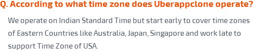 According to what time zone does eSiteWorld operate?
